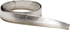 Atlantex - 3-1/2" ID Silver Radiant Heat Shield for Hoses - 25' Long, -40 to 425°F - Eagle Tool & Supply