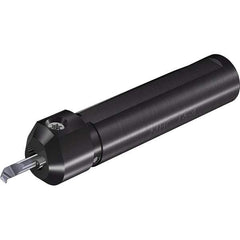 Vargus - Internal Thread, Neutral Cut, 5/8" Shank Width x 0.551" Shank Height Indexable Threading Toolholder - 2.95" OAL, M5, MS5 Insert Compatibility, MHC Toolholder, Series Microscope - Eagle Tool & Supply