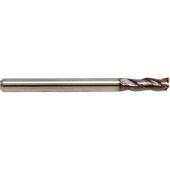 ‎5/64? Dia. × 1/8? Shank x .1170? DOC × 1-1/2? OAL, Carbide, ALtima® 52, 3 Flute, Straight, Square, Solid End Mill - Exact Industrial Supply
