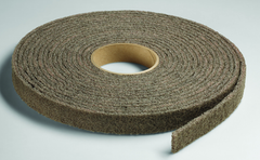 2'' x 30 ft. - Grade A Medium Grit -ium Grit - Scotch-Brite Cut & Polish Non Woven Abrasive Roll - Eagle Tool & Supply