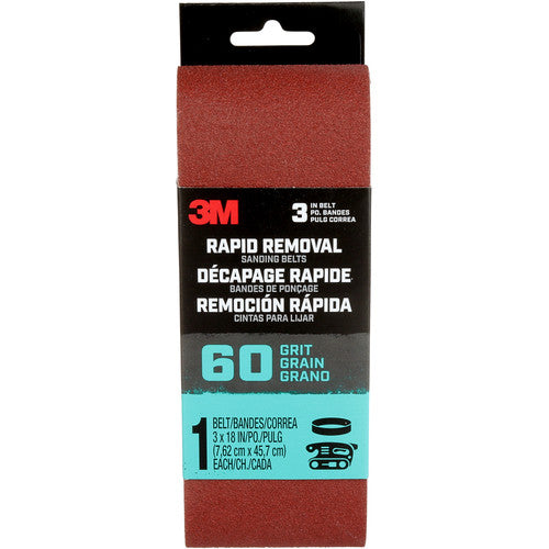 ‎3M Cubitron II Cloth Belt 981F 36+ YF-weight 2-1/2″ × 132″ Film-lok Single-flex - Exact Industrial Supply