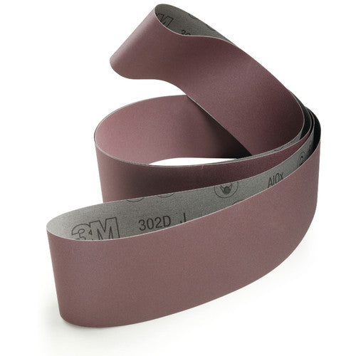 3M Cloth Belt 302D P180 J-weight 4″ × 132″ Film-lok Full-flex