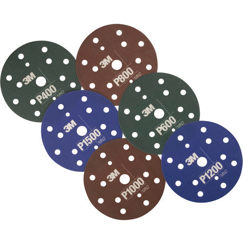 3M Hookit Flexible Abrasive Disc 270J 34538 5″ P600 - Exact Industrial Supply