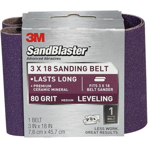 3M Cubitron II Cloth Belt 991FZ 60+ YF-weight 64″ × 103″ - Exact Industrial Supply