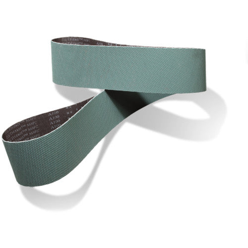 3M Trizact Cloth Belt 363FC A100 YF-weight 6″ × 98″ Film-lok Full-flex - Exact Industrial Supply