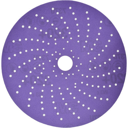 3M Cubitron II Hookit Clean Sanding Abrasive Disc 31483 6″ 320+ grade - Exact Industrial Supply