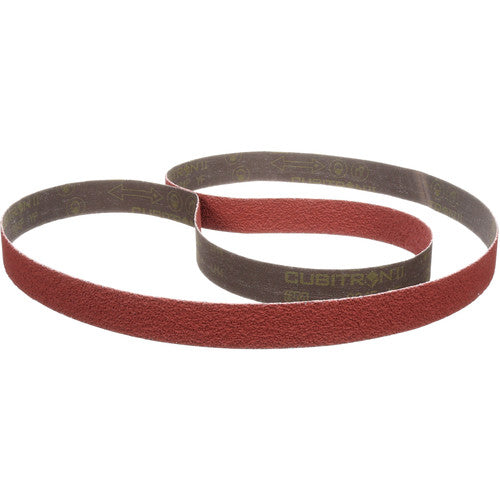 3M Cubitron II Cloth Belt 984F 120+ YF-weight 1″ × 132″ Film- - Exact Industrial Supply