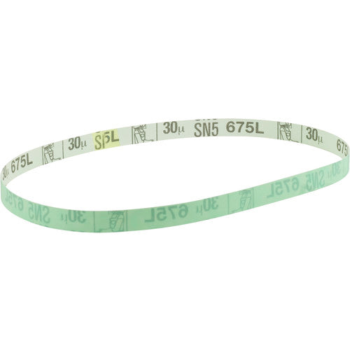 3M Diamond Microfinishing Film Belt 675L 74 Mic 1/2″ × 64″ - Exact Industrial Supply