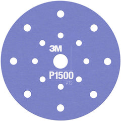 3M Hookit Flexible Abrasive Disc 270J 34805 6″ Dust Free P1500 - Exact Industrial Supply
