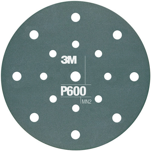 3M Hookit Flexible Abrasive Disc 270J 34801 6″ Dust Free P600 - Exact Industrial Supply