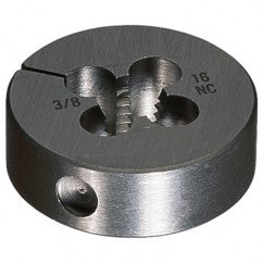 M2.5x0.45 13/16 OD 710M HSS Round Adjustable Die - Metric - Eagle Tool & Supply