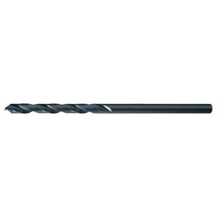 #14 RHS / RHC HSS 135 Degree Split Point NAS-Type Aircraft Extension Drill - Steam Oxide - Exact Industrial Supply