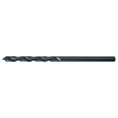#6 RHS / RHC HSS 135 Degree Split Point NAS-Type Aircraft Extension Drill - Steam Oxide - Exact Industrial Supply