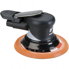 Dynabrade - 12,000 OPM, 18 CFM Air Consumption, Palm Air Orbital Sander - Round Pad, 1/4 NPT Inlet - Eagle Tool & Supply