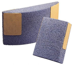 Norton - 11-1/4" Wide x 6" High x 2-1/4" Thick Grinding Segment - 30 Grit, Hardness E, Blue Print No. ME30777 - Eagle Tool & Supply