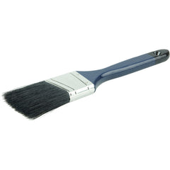 2″ Angled Sash Brush, Black China Bristle, 2-1/4″ Trim Length, Blue Foam Handle - Eagle Tool & Supply