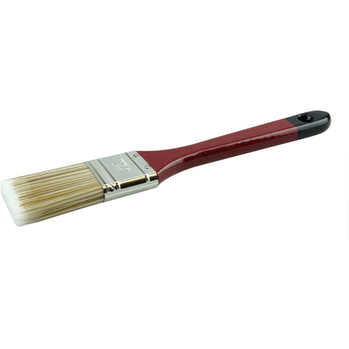 1-1/2″ Flat Sash Brush, Poly/Nylon Fill, 2-1/4″ Trim Length, Red Foam Handle - Eagle Tool & Supply