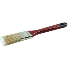 1-1/2″ Flat Sash Brush, Poly/Nylon Fill, 2-1/4″ Trim Length, Red Foam Handle - Eagle Tool & Supply