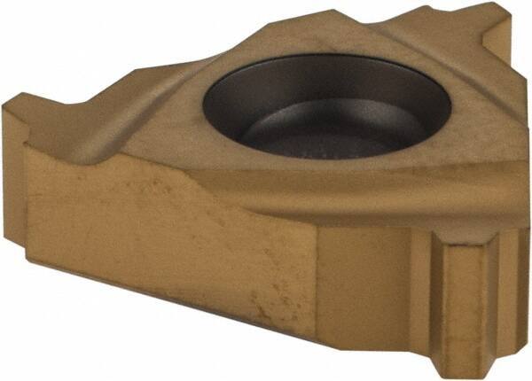 Seco - 16ER External Right Hand 10 Stub Acme Laydown Threading Insert - Grade CP500, TiAlN/TiN Coated Carbide - Eagle Tool & Supply