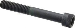 Made in USA - 3/8-16 UNC Hex Socket Drive, Socket Cap Screw - Alloy Steel, Black Oxide Finish, Partially Threaded, 2-3/4" Length Under Head - Eagle Tool & Supply