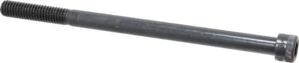 Holo-Krome - 3/8-16 UNC Hex Socket Drive, Socket Cap Screw - Alloy Steel, Black Oxide Finish, Partially Threaded, 6" Length Under Head - Eagle Tool & Supply