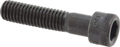 Made in USA - 7/16-14 UNC Hex Socket Drive, Socket Cap Screw - Alloy Steel, Black Oxide Finish, Partially Threaded, 2" Length Under Head - Eagle Tool & Supply