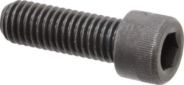 Made in USA - 1/2-13 UNC Hex Socket Drive, Socket Cap Screw - Alloy Steel, Black Oxide Finish, Fully Threaded, 1-1/2" Length Under Head - Eagle Tool & Supply