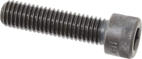 Made in USA - 1/2-13 UNC Hex Socket Drive, Socket Cap Screw - Alloy Steel, Black Oxide Finish, Fully Threaded, 2" Length Under Head - Eagle Tool & Supply