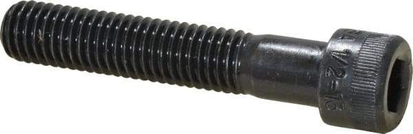 Made in USA - 1/2-13 UNC Hex Socket Drive, Socket Cap Screw - Alloy Steel, Black Oxide Finish, Partially Threaded, 2-3/4" Length Under Head - Eagle Tool & Supply