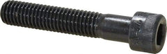 Made in USA - 1/2-13 UNC Hex Socket Drive, Socket Cap Screw - Alloy Steel, Black Oxide Finish, Partially Threaded, 2-3/4" Length Under Head - Eagle Tool & Supply