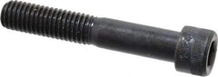 Made in USA - 1/2-13 UNC Hex Socket Drive, Socket Cap Screw - Alloy Steel, Black Oxide Finish, Partially Threaded, 3" Length Under Head - Eagle Tool & Supply
