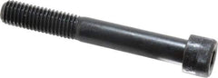 Made in USA - 1/2-13 UNC Hex Socket Drive, Socket Cap Screw - Alloy Steel, Black Oxide Finish, Partially Threaded, 3-3/4" Length Under Head - Eagle Tool & Supply