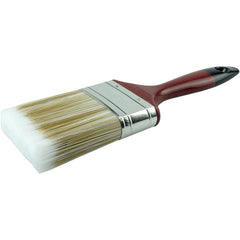 3″ Varnish Brush, Poly/Nylon Fill, 3″ Trim Length, Red Foam Handle - Eagle Tool & Supply
