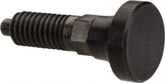 Gibraltar - M6x1.0, 13mm Thread Length, 0.118" Max Plunger Diam, 0.11 Lb Init to 0.34 Lb Final End Force, Knob Handle Plunger - Delrin Knob, 0.63" Body Length, 1/2" Length Under Head/Shoulder, 0.118" Plunger Projection - Eagle Tool & Supply