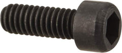 Value Collection - #2-64 UNF Hex Socket Drive, Socket Cap Screw - Alloy Steel, Black Oxide Finish, Fully Threaded, 1/4" Length Under Head - Eagle Tool & Supply