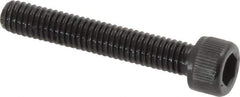 Value Collection - #8-36 UNF Hex Socket Drive, Socket Cap Screw - Alloy Steel, Black Oxide Finish, Fully Threaded, 1" Length Under Head - Eagle Tool & Supply