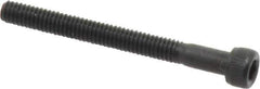 Value Collection - #3-56 UNF Hex Socket Drive, Socket Cap Screw - Alloy Steel, Black Oxide Finish, Partially Threaded, 1" Length Under Head - Eagle Tool & Supply