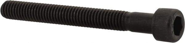 Value Collection - #8-36 UNF Hex Socket Drive, Socket Cap Screw - Alloy Steel, Black Oxide Finish, Partially Threaded, 1-1/2" Length Under Head - Eagle Tool & Supply