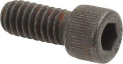 Value Collection - #12-24 UNC Hex Socket Drive, Socket Cap Screw - Alloy Steel, Black Oxide Finish, Fully Threaded, 1/2" Length Under Head - Eagle Tool & Supply