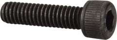 Value Collection - #5-44 UNF Hex Socket Drive, Socket Cap Screw - Alloy Steel, Black Oxide Finish, Fully Threaded, 1/2" Length Under Head - Eagle Tool & Supply