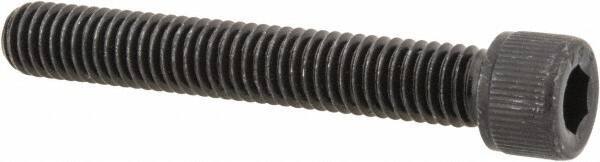 Value Collection - #12-28 UNF Hex Socket Drive, Socket Cap Screw - Alloy Steel, Black Oxide Finish, Partially Threaded, 1-1/2" Length Under Head - Eagle Tool & Supply