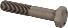 Value Collection - 5/16-24 UNF, 1-3/4" Length Under Head Hex Head Cap Screw - Partially Threaded, Grade 18-8 Stainless Steel, Uncoated, 1/2" Hex - Eagle Tool & Supply
