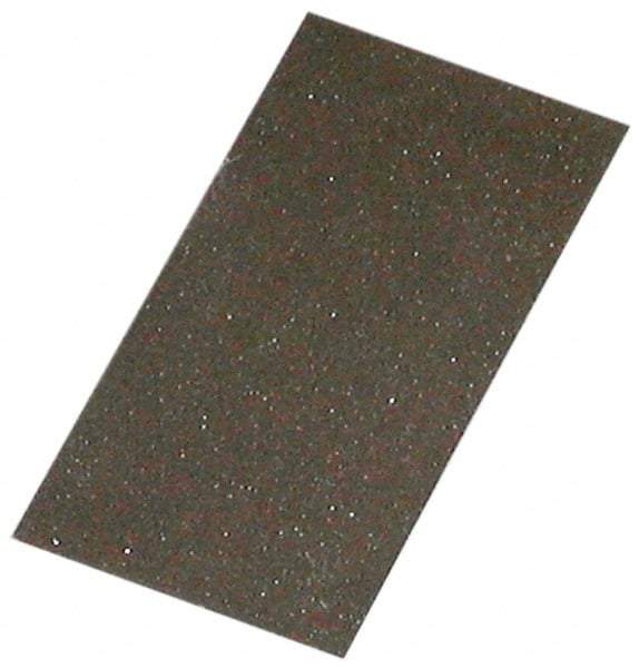 DMT - 2" Long x 1" Wide x 0.006" Thick, Diam ond Sharpening Stone - Rectangle, 1200 Grit, Extra Fine Grade - Eagle Tool & Supply