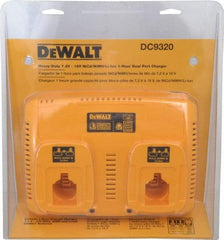 DeWALT - 7.2 to 18 Volt, 2 Battery Lithium-Ion, NiCad & NiMH Power Tool Charger - 1 hr to Charge - Eagle Tool & Supply