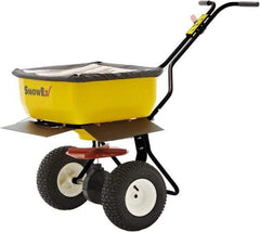 Trynex - 160 Lb Polyethylene Walk Behind Broadcast Landscape Spreader - 12" Pneumatic Wheels - Eagle Tool & Supply