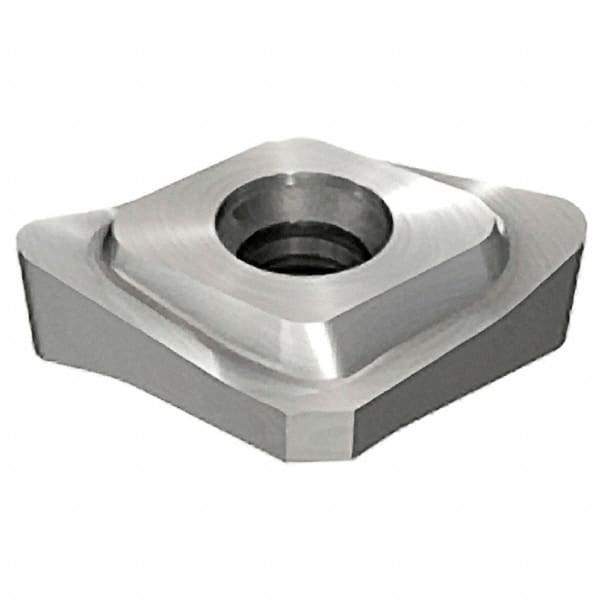 Iscar - ENHT100410 Grade IC908 Carbide Milling Insert - TiAlN Finish, 0.1654" Thick, 0.4134" Inscribed Circle, 1mm Corner Radius - Eagle Tool & Supply