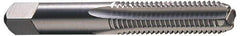 OSG - 5/16-24 UNF 2B 4 Flute Bright Finish High Speed Steel Straight Flute Standard Hand Tap - Bottoming, Right Hand Thread, 2-23/32" OAL, 1-1/8" Thread Length, H4 Limit, Oversize - Eagle Tool & Supply