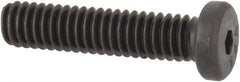 Value Collection - #8-32 UNC Hex Socket Drive, Low Socket Cap Screw - Alloy Steel, Black Oxide Finish, Fully Threaded, 3/4" Length Under Head - Eagle Tool & Supply