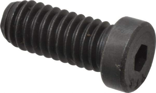 Value Collection - 5/16-18 UNC Hex Socket Drive, Low Socket Cap Screw - Alloy Steel, Black Oxide Finish, Fully Threaded, 3/4" Length Under Head - Eagle Tool & Supply