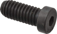 Value Collection - 5/16-18 UNC Hex Socket Drive, Low Socket Cap Screw - Alloy Steel, Black Oxide Finish, Fully Threaded, 3/4" Length Under Head - Eagle Tool & Supply